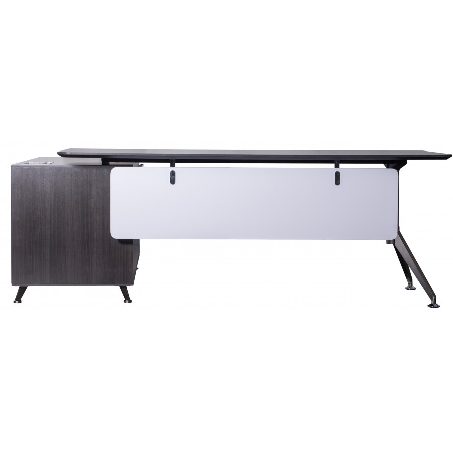 Nero Executive Desk With Return Storage 